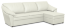 Угловой диван Скарлетт 2-1 1400мм (дельфин), Боровичи мебель