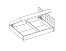 Тахта с подъемным механизмом Классика, 1200 (пружинный блок Боннель), Боровичи мебель